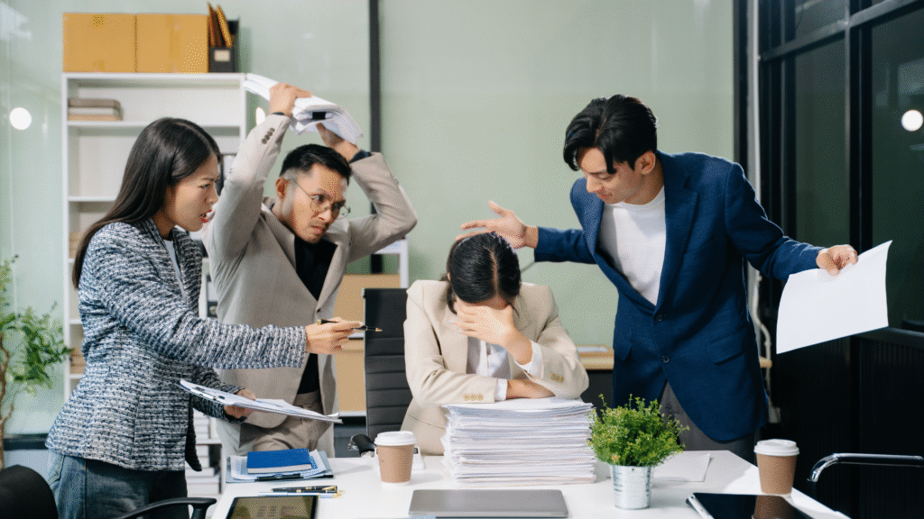 burnout equipe logística