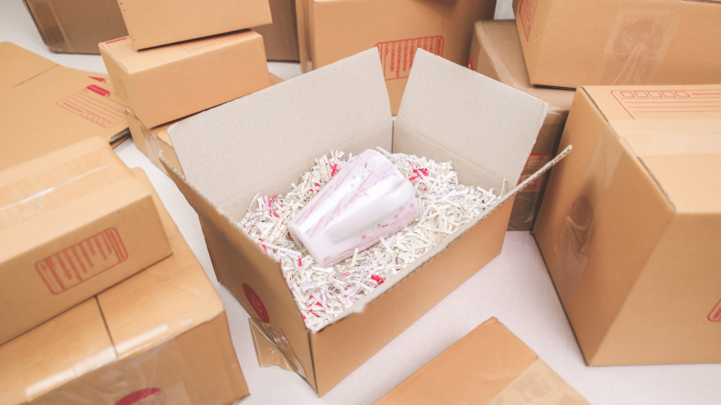 embalagem para produtos frágeis