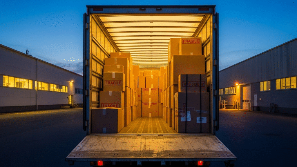 liberação de carga e-commerce