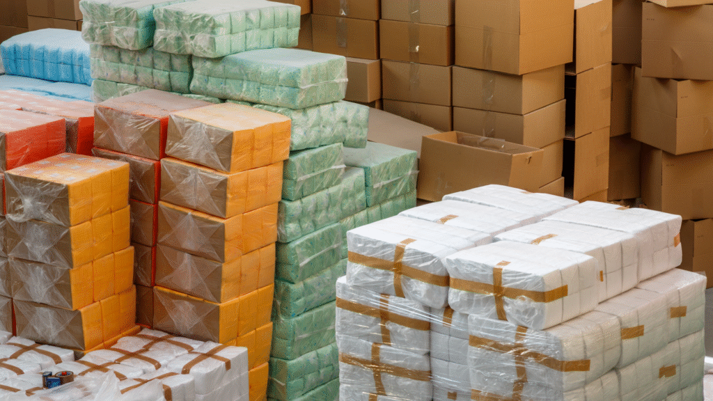 recebimento de mercadorias