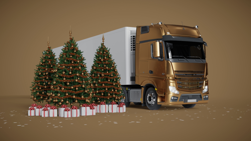 última milha entrega de natal