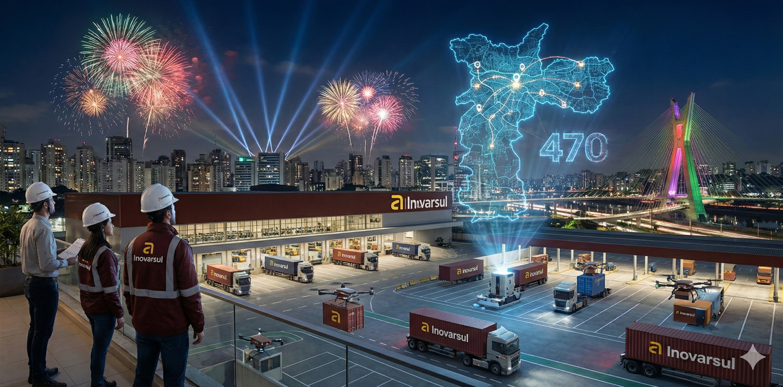 Aniversário de São Paulo: Logística no Hub 4.0