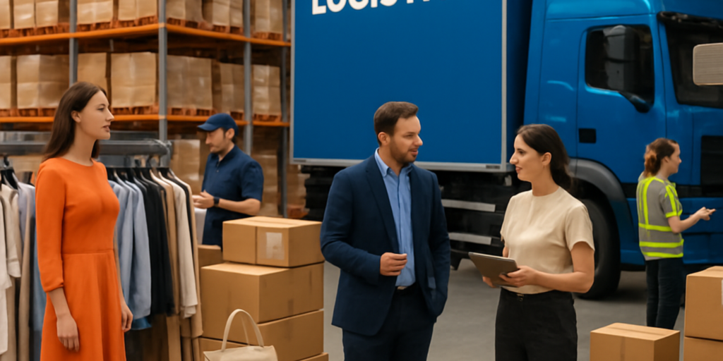 logística varejo moda
