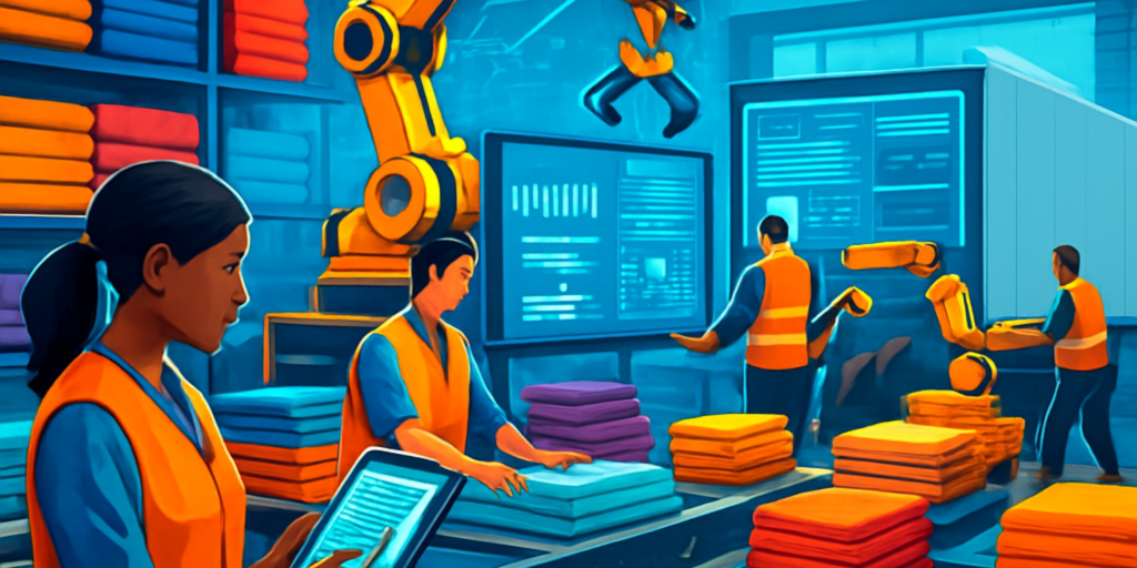 logística setor têxtil