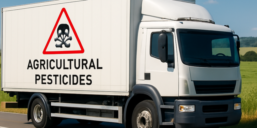 transporte de defensivos agrícolas