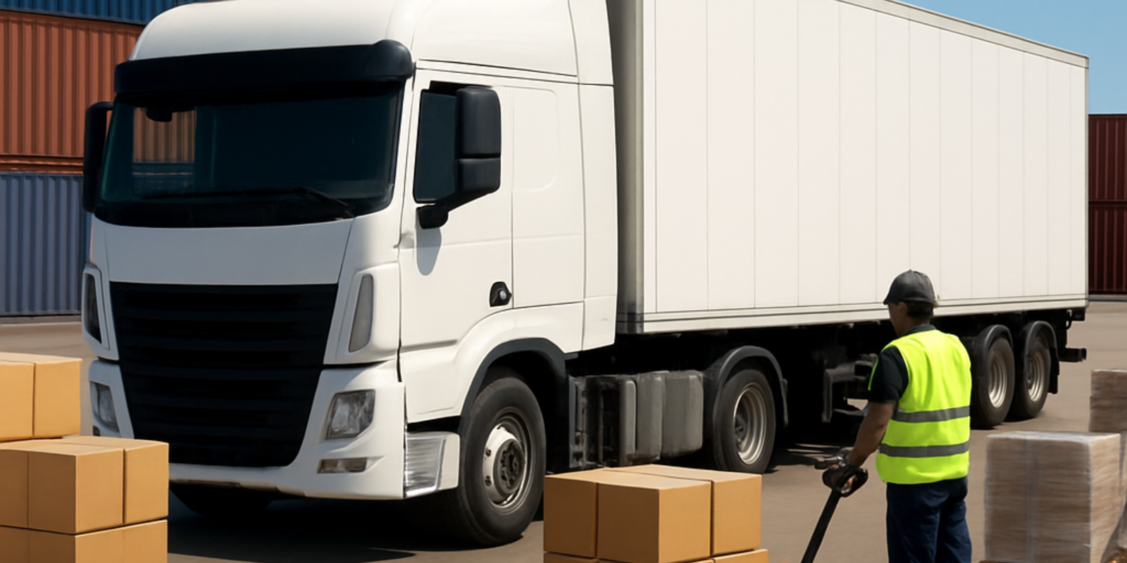 transporte de embalagens